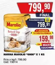 Marolio - Harina de Trigo "0000"