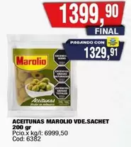 Marolio - ACEITUNAS