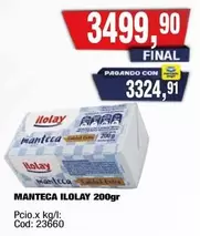 Ilolay - MANTECA