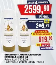 Estrella - SHAMPOO Y ACONDICIONADOR
