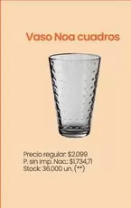 Vaso Noa cuadros