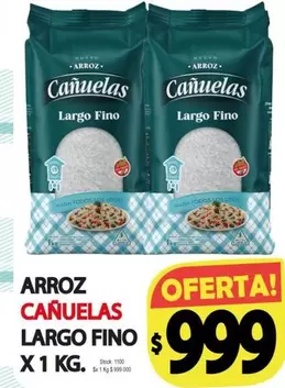cañuelas - ARROZ LARGO FINO