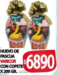 X$ - HUEVO DE PASCUA CON COPETE