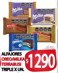 Milka - ALFAJORES TRIPLE X UN.