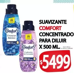 Comfort - SUAVIZANTE CONCENTRADO PARA DILUIR