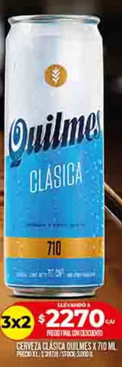 Quilmes - CERVEZA CLASICA X 710 ML
