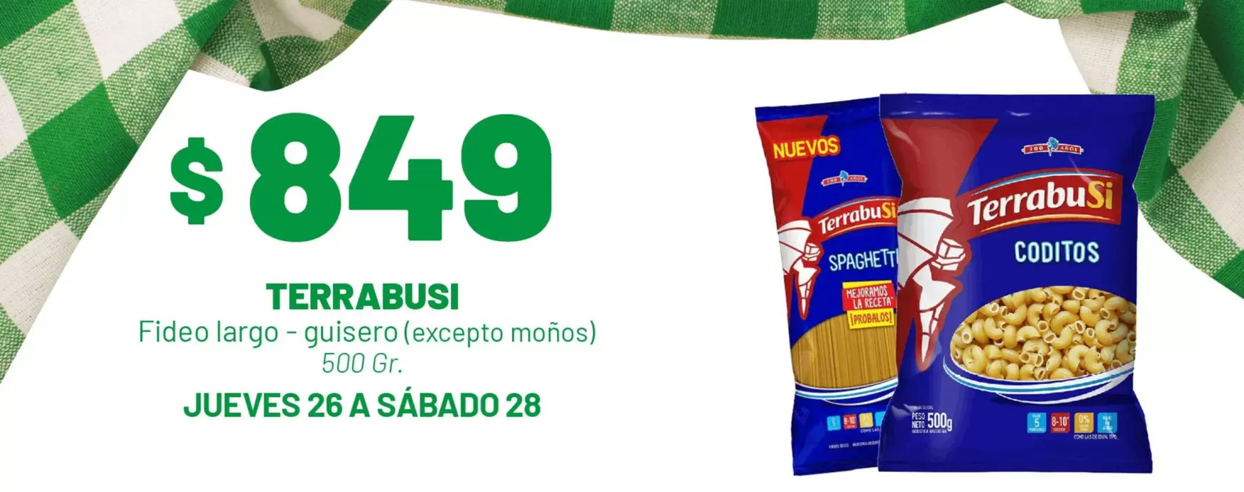 Terrabusi - Fideo largo