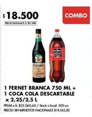 Coca cola - FERNET + COCA COLA