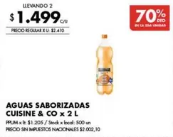 X$ - AGUAS SABORIZADAS