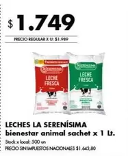 La Serenísima - Leches Fresca