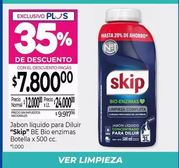 Skip - Jabón líquido para Diluir