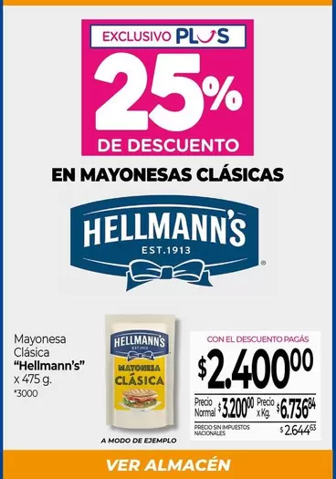 Hellmann's - MAYONESAS CLÁSICAS