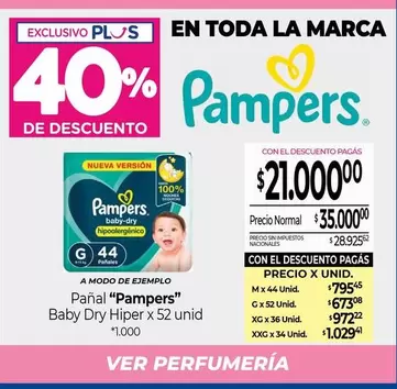 Pampers - Pañal "" Baby Dry Hiper