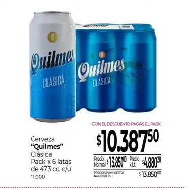 Quilmes - Cerveza Clásica