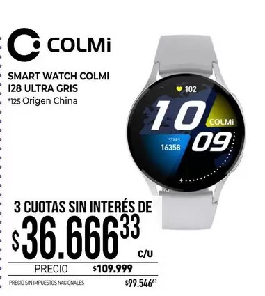 Ultra - SMART WATCH I28 ULTRA GRIS