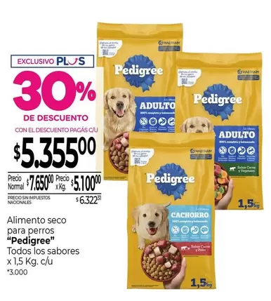 Pedigree - Alimento seco para perros