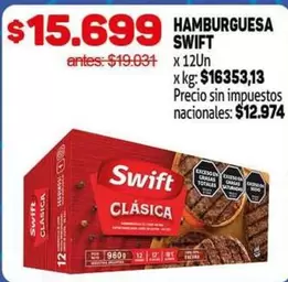 Swift - HAMBURGUESA
