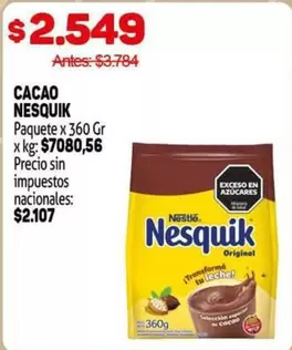 Nesquik - CACAO