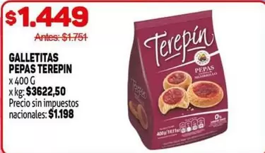 Terepin - GALLETITAS PEPAS
