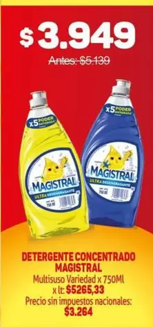 Magistral - Detergente Concentrado Multiuso