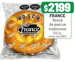 Rosca de pascua tradicional