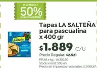 La Salteña - Tapas para pascualina