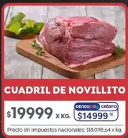 X$ - CUADRIL DE NOVILLITO