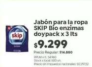 Skip - Jabón para la ropa Bio enzimas doypack