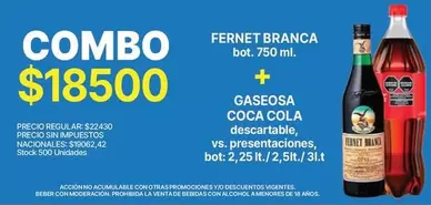Coca cola - COMBO