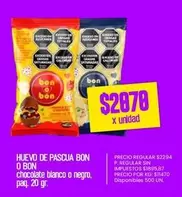 Bon o Bon - HUEVO DE PASCUA