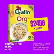 Gallo - Arroz  Oro