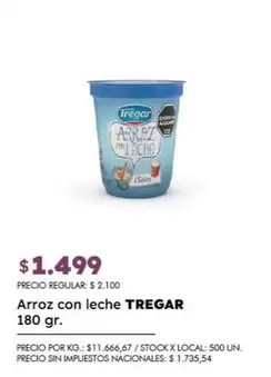Tregar - Arroz con leche