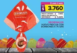 Georgalos - HUEVO PASCUA CON BOMBONES