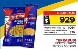 Terrabusi - Fideos Varios
