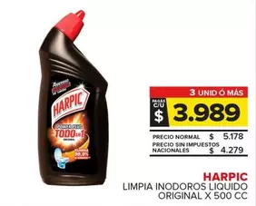 Harpic - Limpia Inodoros Liquido