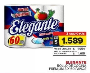 Elegante - ROLLO DE COCINA PREMIUM