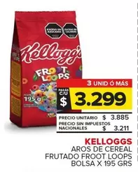 X$ - AROS DE CEREAL FRUTADO