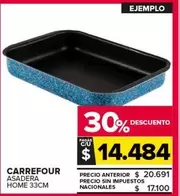 Carrefour - ASADERA HOME 33CM