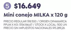 Milka - Mini conejo