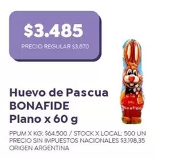 Bonafide - Huevo de Pascua Plano