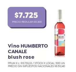 Humberto Canale - Vino HUMBERTO CANALE blush rose