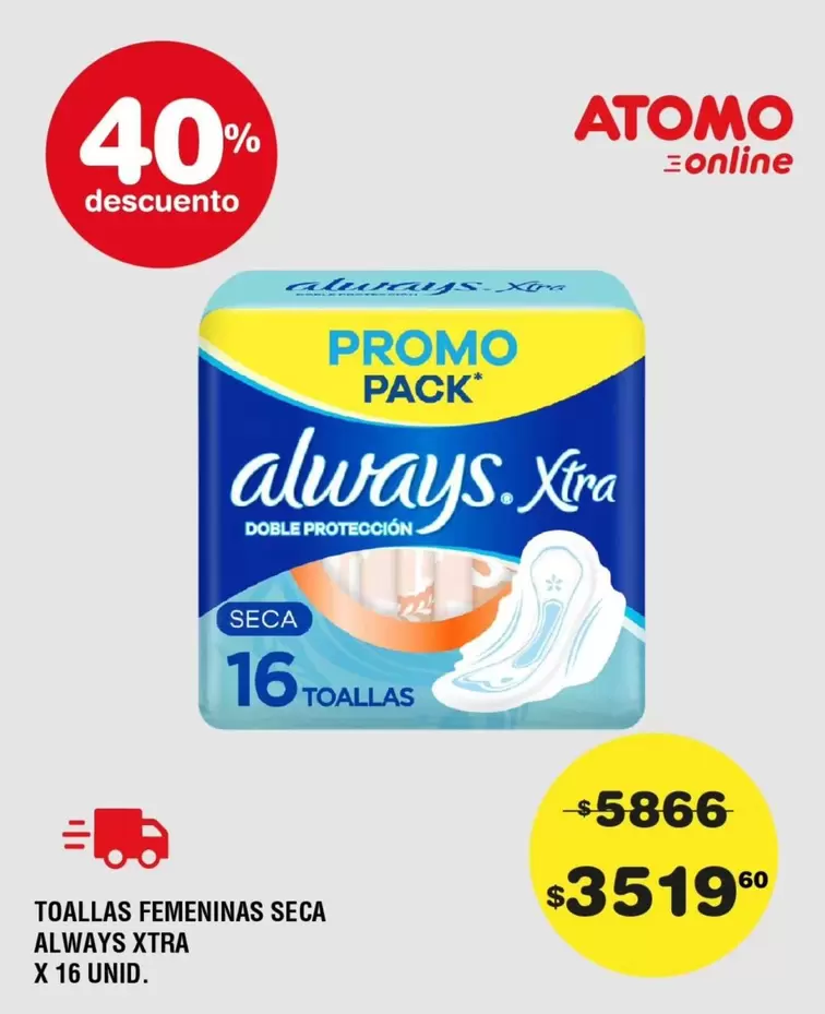 Always - TOALLAS SECAS