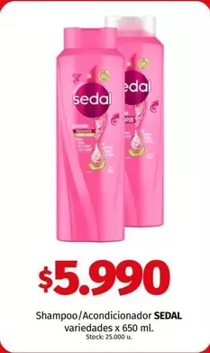 Sedal - Shampoo/Acondicionador