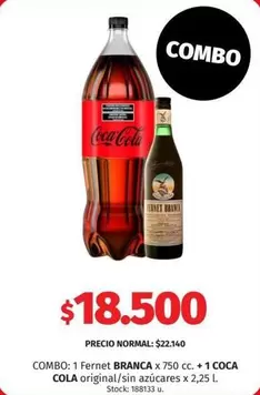 Coca cola - Fernet Branca + Coca Cola