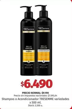 Tresemmé - Shampoo o Acondicionador