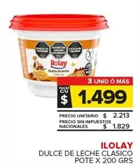 Ilolay - Dulce de Leche Clasico