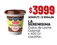 Colonial - Dulce de Leche