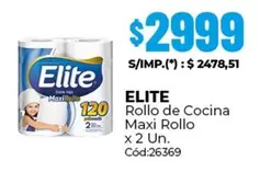 Elite - Rollo de Cocina Maxi Rollo x 2 Un.