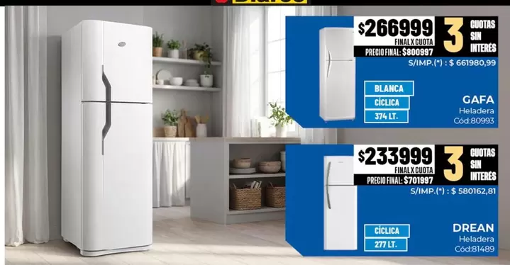 Drean - Heladera
