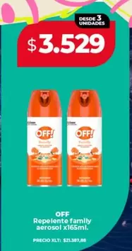 Off - Repelente family aerosol